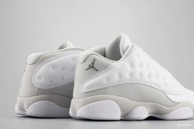1st Kicks 310810-100 mens 13 Air white Money Jordan LowPure 0722